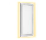 Telefunken 313604TF - LED Vonkajšie nástenné svietidlo LED/16W/230V IP44 strieborná 313604TF