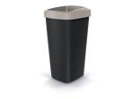 Kôš odpadkový COMPACTA Q DROP svetlo hnedá 25l