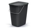 Kôš odpadkový COMPACTA Q FLAP BASIC čierný 9l