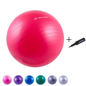 Fitlopta Sportago Anti-Burst 65 cm, vrátanie pumpičky - charcoal grey