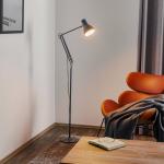 Stojacia lampa Anglepoise Type 75, bridlicovo sivá farba