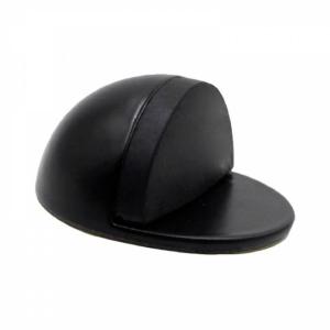 Kinekus Zarážka/doraz dverí s montážnou lepiackou páskou, čierny