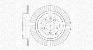 MAGNETI MARELLI Brzdový kotúč 361302040428