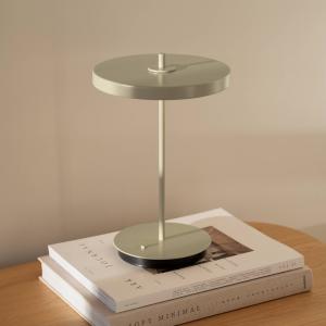 UMAGE LED dobíjacia stolná lampa Asteria Move hlinená hnedá uni, 31cm