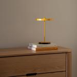 UMAGE LED dobíjacia stolná lampa Asteria Move sun žltá uni, 31cm