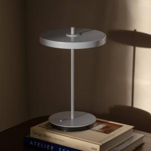 UMAGE LED dobíjacia stolná lampa Asteria Move fog grey uni, 31cm