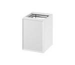 Cersanit S1022-011 - Závesná kúpeľňová skrinka s košom na bielizeň MILLE 40x45 cm biela S1022-011