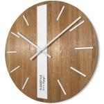 Drevené nástenné hodiny Dub Classic 50cm Flexistyle z250