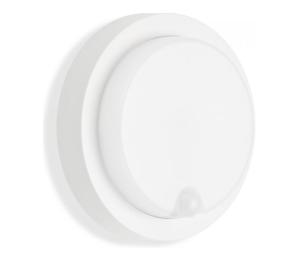 Telefunken - LED vonkajšie nástenné svietidlo so senzorom, 12 W, 230 V, IP44, biele 315306TF