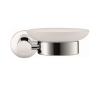 Duravit 99181000 - Nástenná mydelnička D-CODE pravá lesklý chróm 0099181000