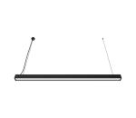 SmartLED Závesný LED luster na lanku LED/44W/230V 4000K 120 cm čierny 5150