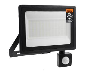 SmartLED Vonkajší LED reflektor LED/100W/230V 4500K IP65 čierny 5819