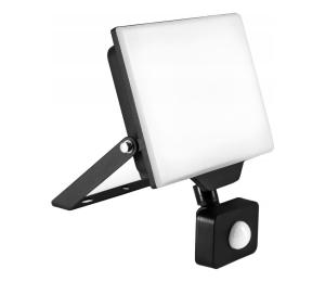 SmartLED LED vonkajší reflektor s pohybovým snímačom, 50 W, 230 V, 4500 K, IP65, čierny 5847