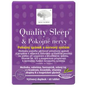NEW NORDIC Quality Sleep & Pokojné nervy 60 tabliet