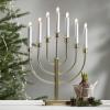 Sviečnik Kristina, výška 47 cm, E10 LED, 7-pl, kov