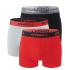 O`NEILL - boxerky 3PACK cotton stretch bittersweet & black tones