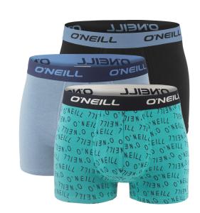 O`NEILL - boxerky 3PACK cotton stretch ocean wave & wild wind tones