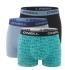 O`NEILL - boxerky 3PACK cotton stretch ocean wave & wild wind tones