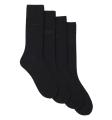 BOSS - ponožky 4PACK exclusive BOSS black v darčekovom balení
