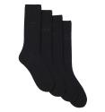 BOSS - ponožky 4PACK exclusive BOSS black v darčekovom balení