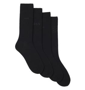 BOSS - ponožky 4PACK exclusive BOSS black v darčekovom balení