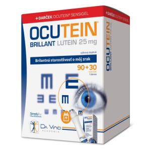 OCUTEIN Brillant Lutein 25 mg 90 + 30 toboliek ZADARMO