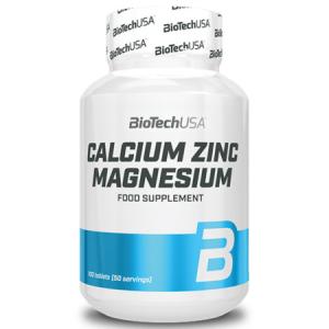 BIOTECHUSA Kalcium zinok magnesium 100 tabliet