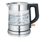 Severin WK 3468 - Rýchlovarná kanvica 1 l 2200W/230V nerezová oceľ/sklo WK 3468