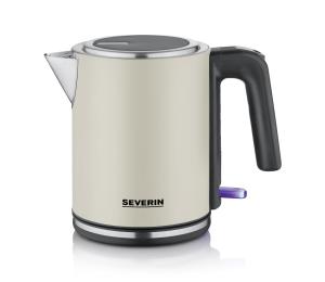Severin WK 9577 - Rýchlovarná kanvica 1 l 2400 W/230 V béžová WK 9577