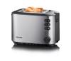 Severin AT 2514 - Hriankovač s dvoma otvormi 850W/230V nerez/čierna AT 2514
