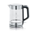 Severin WK 3420 - Rýchlovarná kanvica 1,7 l 2200W/230V nerez/sklo WK 3420