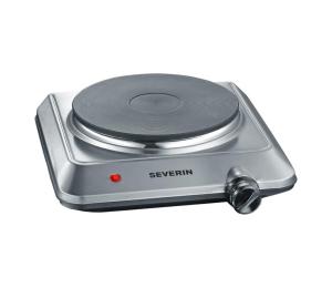 Severin KP 1092 - Jednoplotýnkový varič 1500 W / 230 V, nerez KP 1092
