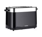 Severin AT 9264 - Hriankovač s dvoma otvormi 800W/230V nerez/čierna AT 9264