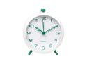 Budík Button Retro Karlsson KA6143GR, 10cm