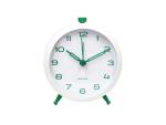 Budík Button Retro Karlsson KA6143GR, 10cm