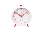 Budík Button Retro Karlsson KA6143RD, 10cm
