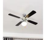 ZE - Stropný látor NAVAGIO 1xE27/60W/230V čierna/biela 03805-ZEV