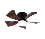 ZE - LED Stmievateľný stropný látor MUNDAKA LED/10W/230V hnedá + DO 03609BROWN- ZEV