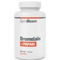 GYMBEAM Bromelain + papain 90 kapsúl