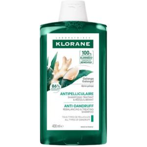 KLORANE Šampón proti lupinám s galangalom 400 ml
