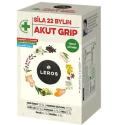 LEROS Sila 22 bylín akut grip bylinný čaj 20 x 2,5 g
