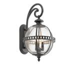 Elstead Kichler KL-HALLERON-2M - Vonkajšie nástenné svietidlo HALLERON 3xE14/40W/230V IP44 KL-HALLERON-2M