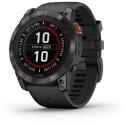 Garmin fenix 7X Pro Solar Sapphire Carbon Gray Sivé - Trieda A