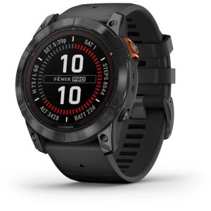Garmin fenix 7X Pro Solar Sapphire Carbon Gray Sivé - Trieda A