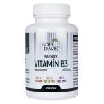 ADELLE DAVIS Vitamín B3 niacínamid 400 mg 60 kapsúl
