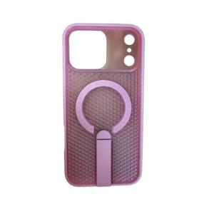 Puzdro Feather Magsafe iPhone 17 Pro Max - ružové