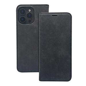 Puzdro Suede Book Samsung Galaxy A17 - čierne