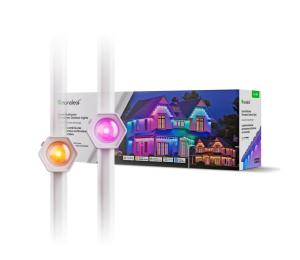 Nanoleaf N7401K02-15POL - stmievateľný LED reťaz RGBW 72W/230V 15m 2200-6500K IP67 Wi-Fi N7401K02-15POL