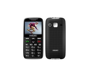 Evolveo - EasyPhone XR, 4G mobilný telefón pre seniorov, čierna EP-601-XR-BK