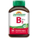 JAMIESON Vitamín B2 riboflavín 100mg 100 tabliet